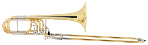 D bassposaune messing - bb/f/gb/d,