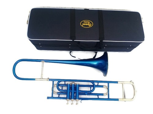 Posaune blau messing - blau,